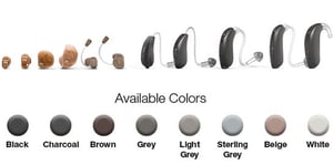 Beltone hearing aid available colors Beltone Trust™ hearing aids